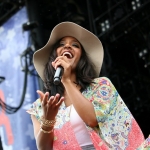 Mickey Guyton at FarmBorough Festival in New York City on June 27, 2015.