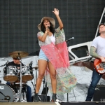 Mickey Guyton at FarmBorough Festival in New York City on June 27, 2015. Mickey Guyton at FarmBorough Festival in New York City on June 27, 2015.