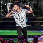 Russell Dickerson in Hartford on July 28, 2018. Photo by Shawn St. Jean.