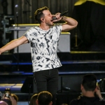 Russell Dickerson in Hartford on July 28, 2018. Photo by Shawn St. Jean.