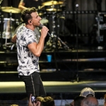 Russell Dickerson in Hartford on July 28, 2018. Photo by Shawn St. Jean.