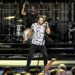 Russell Dickerson in Hartford on July 28, 2018. Photo by Shawn St. Jean.