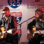 Dan + Shay, The Brothers Osborne, The Swon Brothers and Courtney Drummey performing at the Cadillac Ranch in Southington Connecticut on February 10, 2015 in a benefit for St. Jude's Children's Research Hospital.