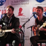 Dan + Shay, The Brothers Osborne, The Swon Brothers and Courtney Drummey performing at the Cadillac Ranch in Southington Connecticut on February 10, 2015 in a benefit for St. Jude's Children's Research Hospital.