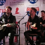 Dan + Shay, The Brothers Osborne, The Swon Brothers and Courtney Drummey performing at the Cadillac Ranch in Southington Connecticut on February 10, 2015 in a benefit for St. Jude's Children's Research Hospital.