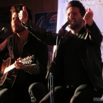 Dan + Shay, The Brothers Osborne, The Swon Brothers and Courtney Drummey performing at the Cadillac Ranch in Southington Connecticut on February 10, 2015 in a benefit for St. Jude's Children's Research Hospital.