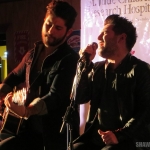 Dan + Shay, The Brothers Osborne, The Swon Brothers and Courtney Drummey performing at the Cadillac Ranch in Southington Connecticut on February 10, 2015 in a benefit for St. Jude's Children's Research Hospital.