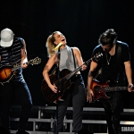 The Band Perry at the Mohegan Sun Arena on September 25, 2015.