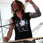 The Cadillac Three at FarmBorough Festival in New York City on June 26, 2015. The Cadillac Three at FarmBorough Festival in New York City on June 26, 2015.