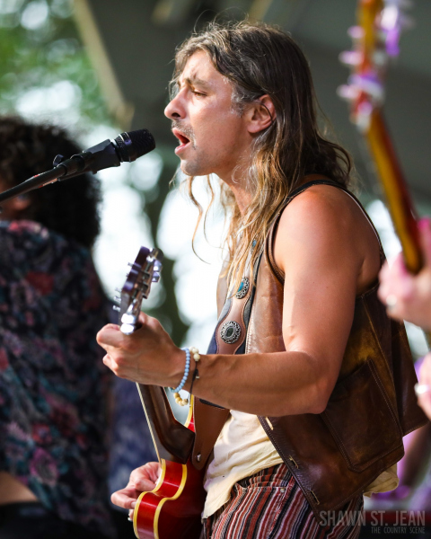 Them Vibes opening for Maggie Rose in New Haven CT on July 22, 2021 at CT Folk's 'Folk at the Edge' concert series. Photo by Shawn St. Jean