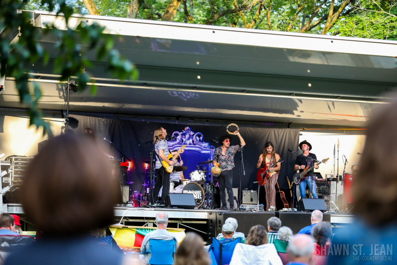 Them Vibes opening for Maggie Rose in New Haven CT on July 22, 2021 at CT Folk's 'Folk at the Edge' concert series. Photo by Shawn St. Jean