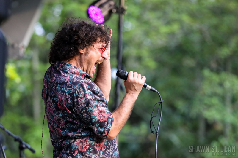 Them Vibes opening for Maggie Rose in New Haven CT on July 22, 2021 at CT Folk's 'Folk at the Edge' concert series. Photo by Shawn St. Jean