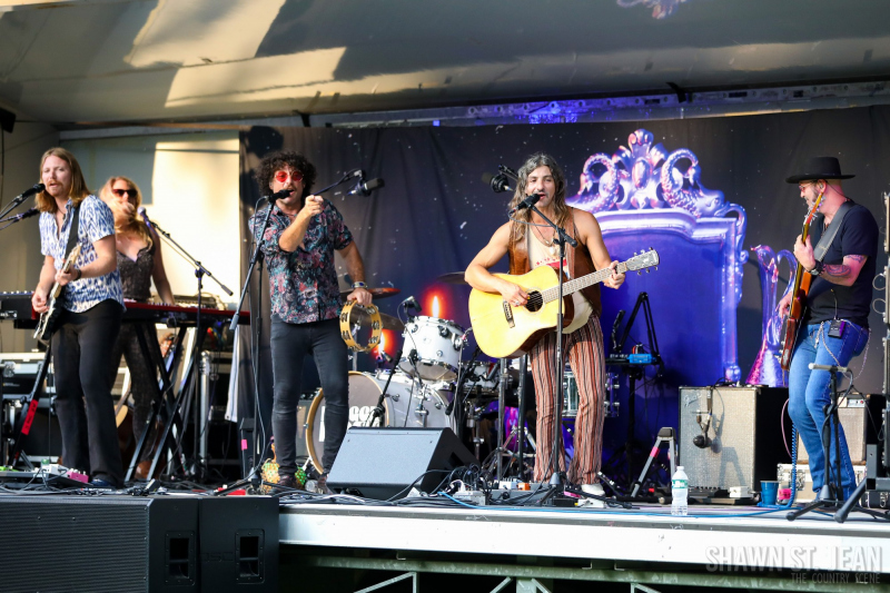 Them Vibes opening for Maggie Rose in New Haven CT on July 22, 2021 at CT Folk's 'Folk at the Edge' concert series. Photo by Shawn St. Jean