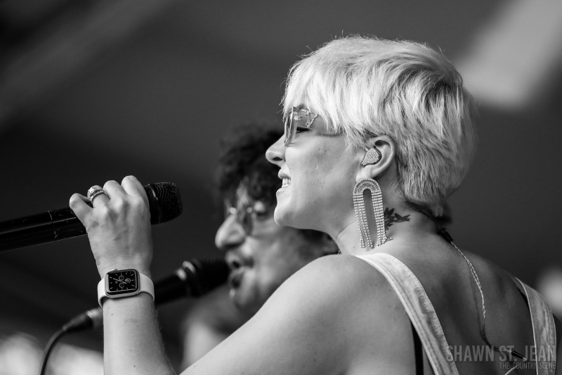Them Vibes opening for Maggie Rose in New Haven CT on July 22, 2021 at CT Folk's 'Folk at the Edge' concert series. Photo by Shawn St. Jean