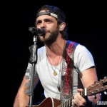 Thomas Rhett opening for Miranda Lambert at the Xfinity Theatre in Hartford CT on August 30, 2014.