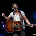 Thomas Rhett opening for Miranda Lambert at the Xfinity Theatre in Hartford CT on August 30, 2014.