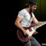 Thomas Rhett opening for Miranda Lambert at the Xfinity Theatre in Hartford CT on August 30, 2014.
