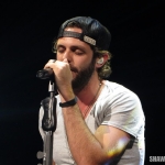 Thomas Rhett opening for Miranda Lambert at the Xfinity Theatre in Hartford CT on August 30, 2014.
