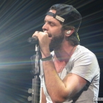 Thomas Rhett opening for Miranda Lambert at the Xfinity Theatre in Hartford CT on August 30, 2014.