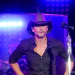 Tim McGraw's album release party for Damn Country Music in NYC on November 11, 2015.