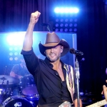 Tim McGraw's album release party for Damn Country Music in NYC on November 11, 2015.