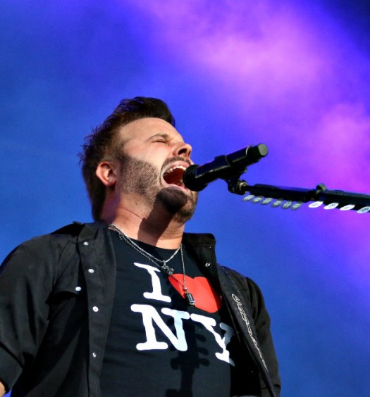 Randy Houser at FarmBorough Festival in NYC on June 28, 2015.