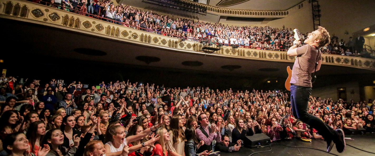 Hunter Hayes in Stamford CT on May 9, 2014. Photo courtesy of the Palace Theatre.