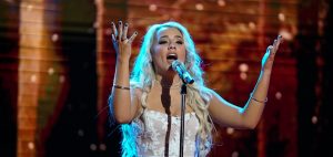 Gabby Barrett, April 29, 2018. Photo courtesy of ABC / American Idol.