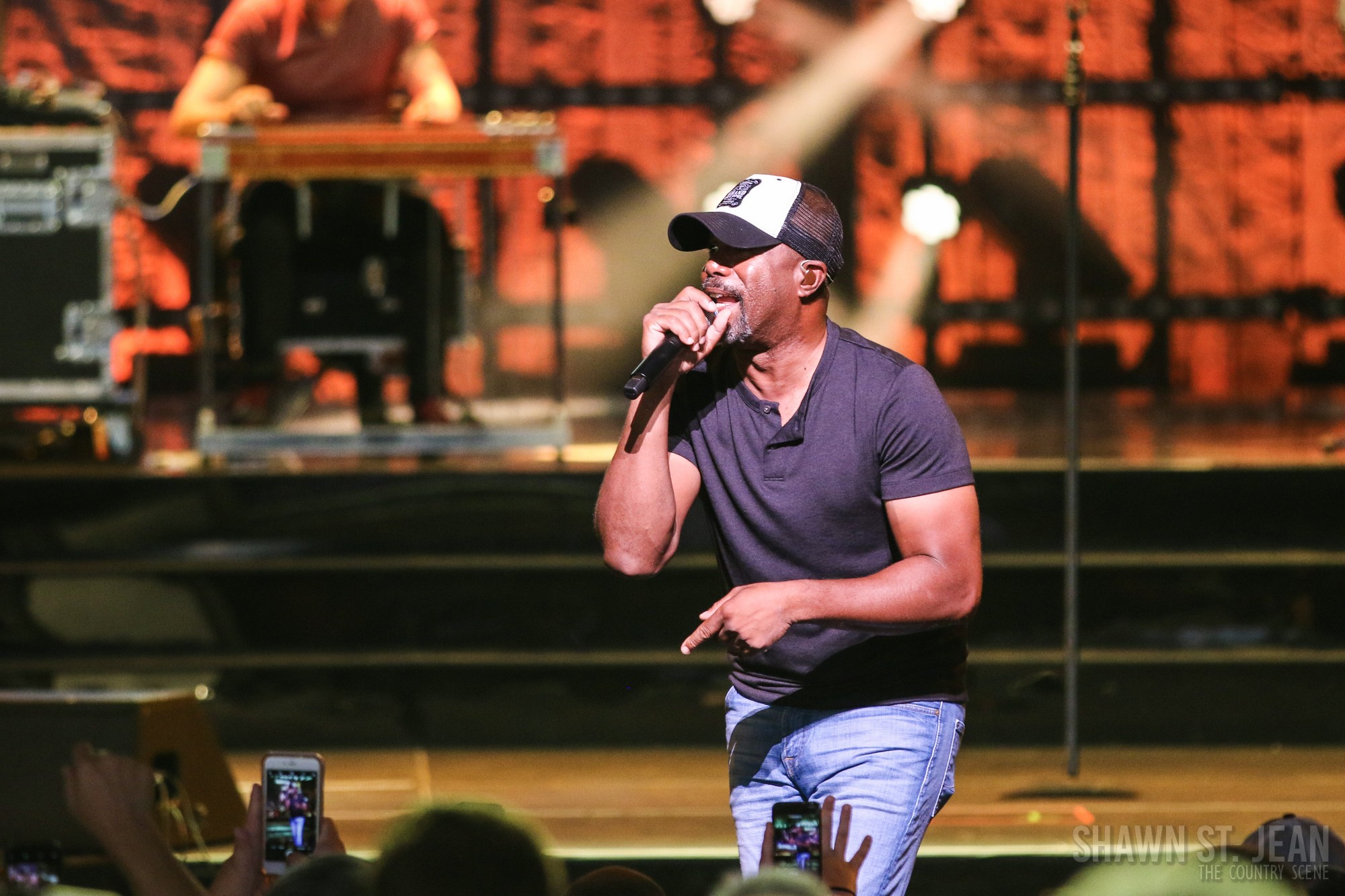 Darius Rucker in Hartford on July 28, 2018. Photo by Shawn St. Jean.